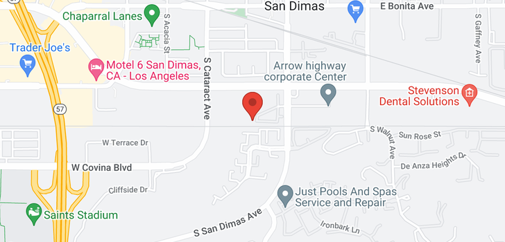 map of 140 E Citrus Ranch San Dimas, CA 91773